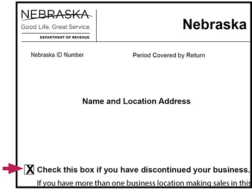 Closing Your Business In Nebraska Certificate Of