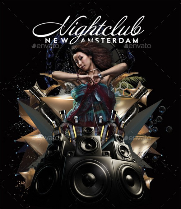 Club Flyer Templates Free Download 10 Nightclub Template Ideas