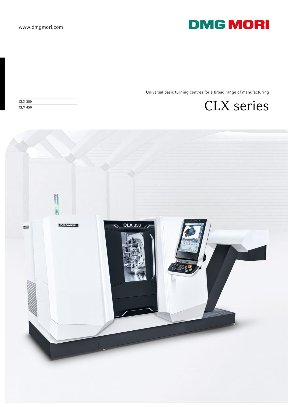 CLX SERIES DMG MORI PDF Catalogue Technical Documentation Pages Dmg