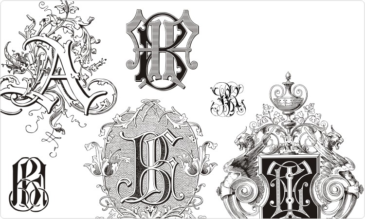Collection Of Free Monogram Vector Download On
