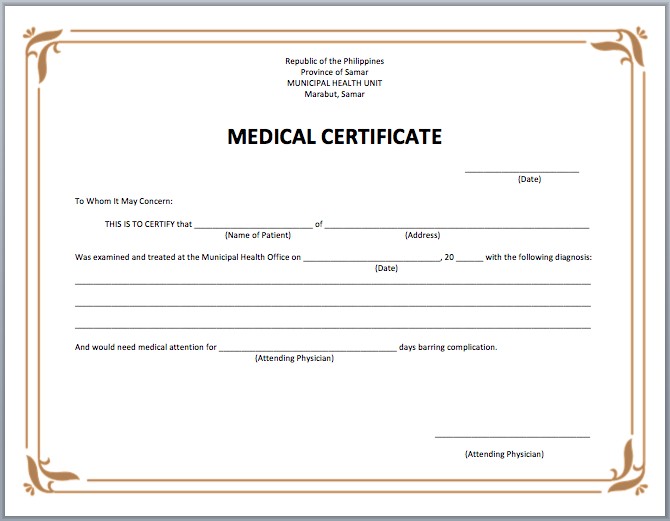 Collection Of Solutions For Death Certificate Template Microsoft Word