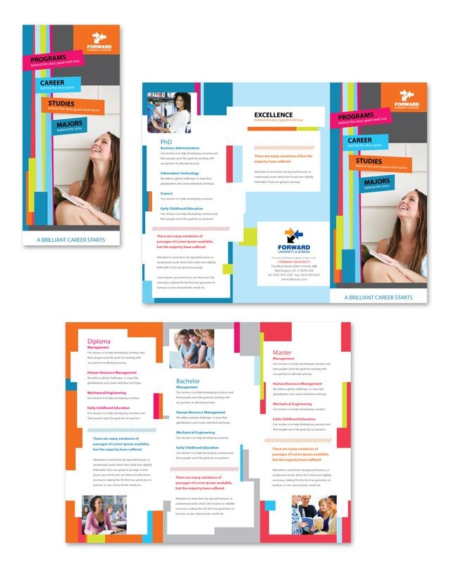 College Placement Brochure Templates Free Download