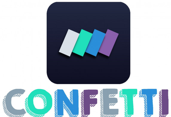 Confetti Snapchat Geofilter Design Maker Free