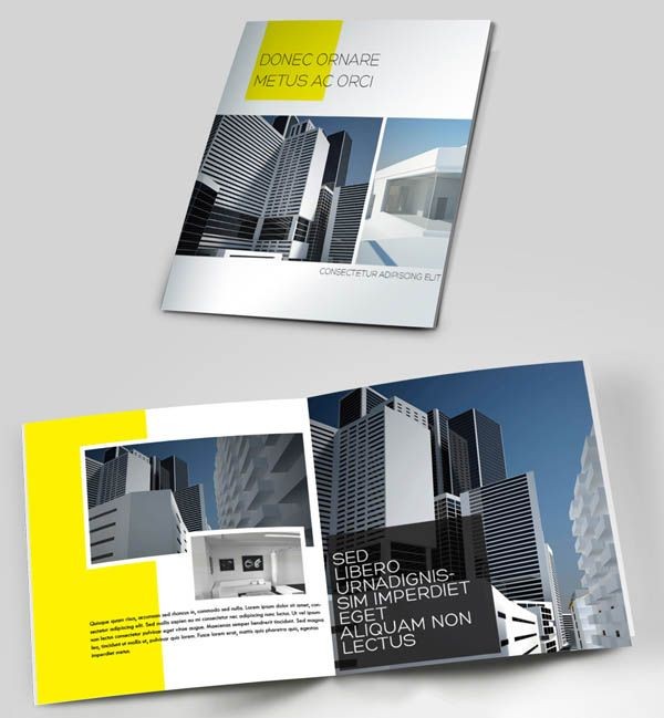 Construction Company Brochure Catalog Pinterest Brochures