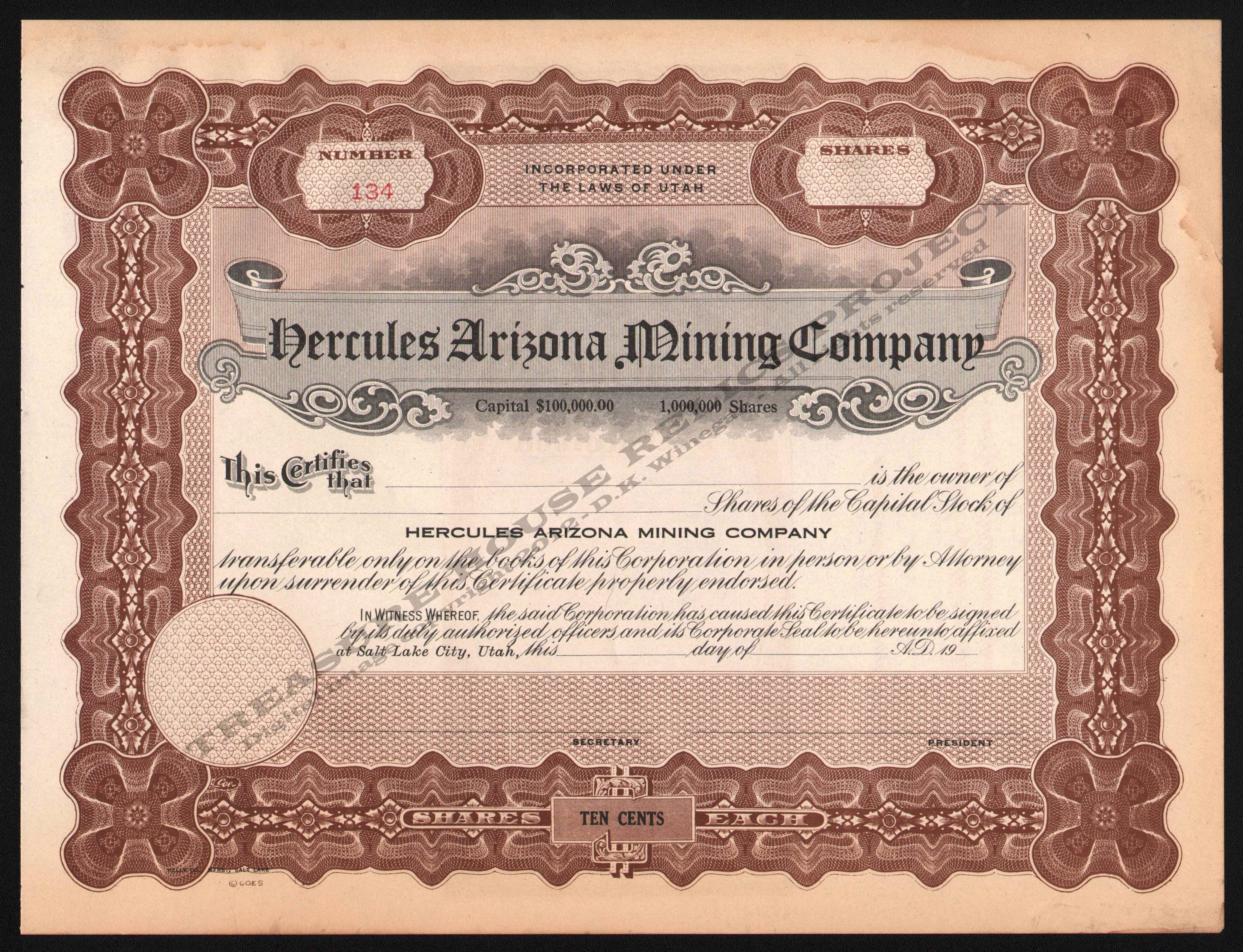 Corporate Bond Certificate Template 11