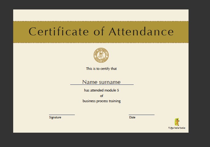 Create A Free Certificate Using This Award Template