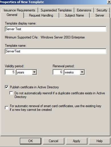 Create Certificate Template Server And Client Rony S Blog Duplicate
