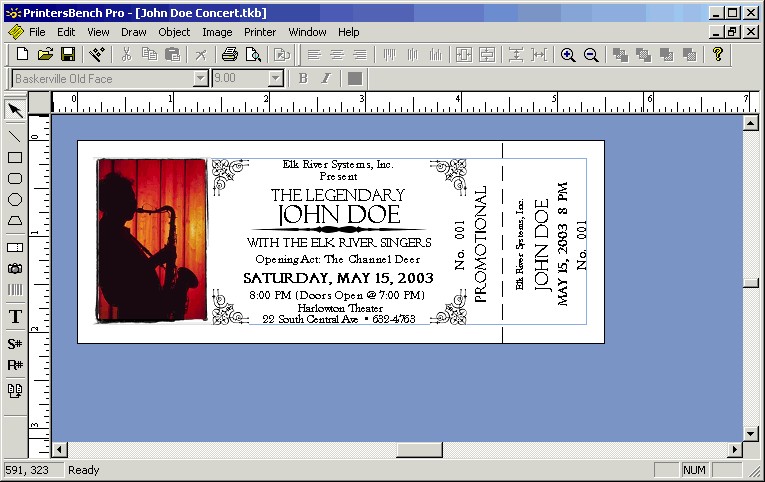 Create Your Own Ticket Stub Print Tickets Free