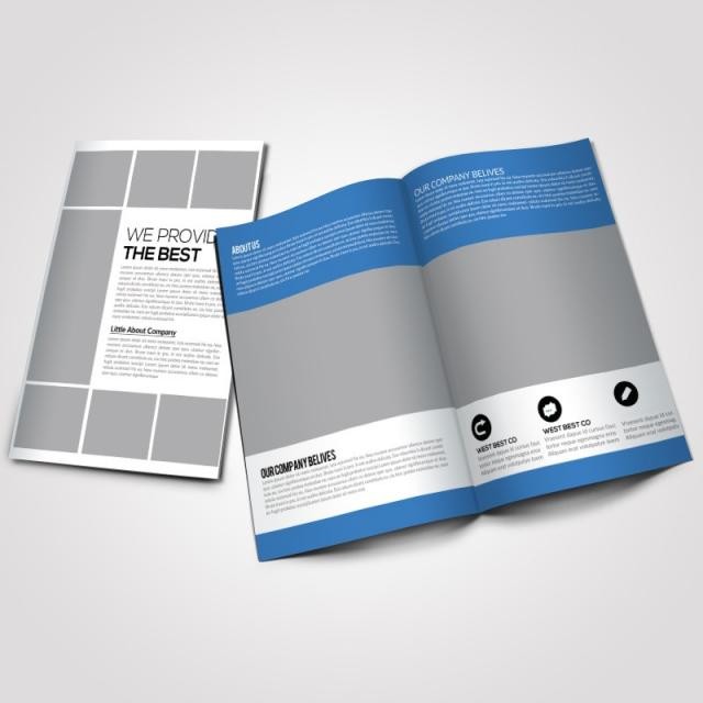 Creative Business Bifold Brochure Template For Free Download On Pngtree
