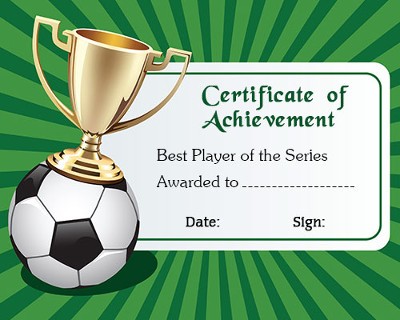 Creative Soccer Award Ideas You Can Choose From Certificate