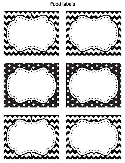 Cupcake Express Happy Friday FREE Printable Food Labels Cute Tags Template Free