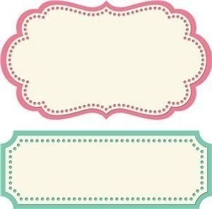 Cute Labels Template World Of Label