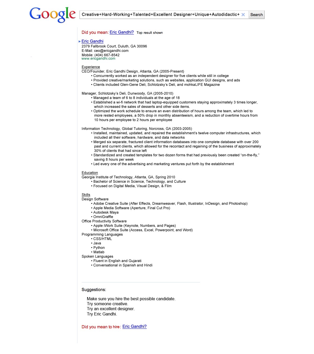 Cv For Google Job Ukran Agdiffusion Com Description Template