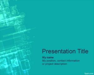 Cyberspace PowerPoint Template Powerpoint Background Free Download