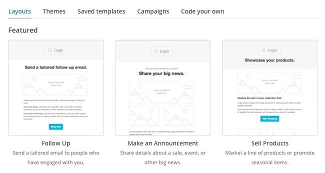 Design An Email Campaign In Mailchimp Free Templates