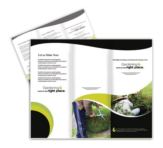 Design Brochure And Poster Templates For Agriculture Farming Sector Free