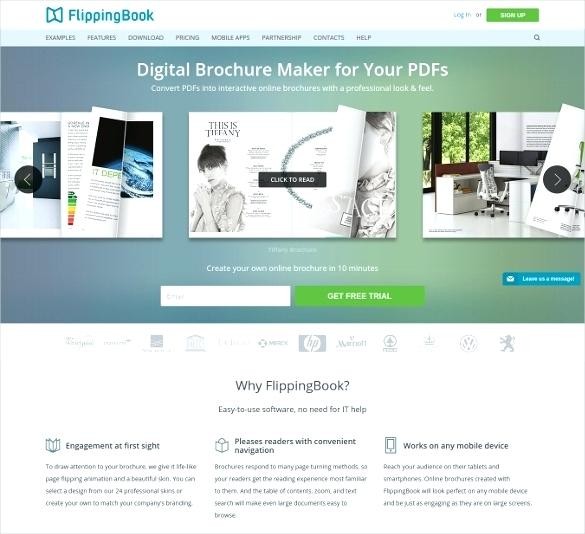 Design Brochures Online Free Brochur Maker For Business Microsoft Brochure