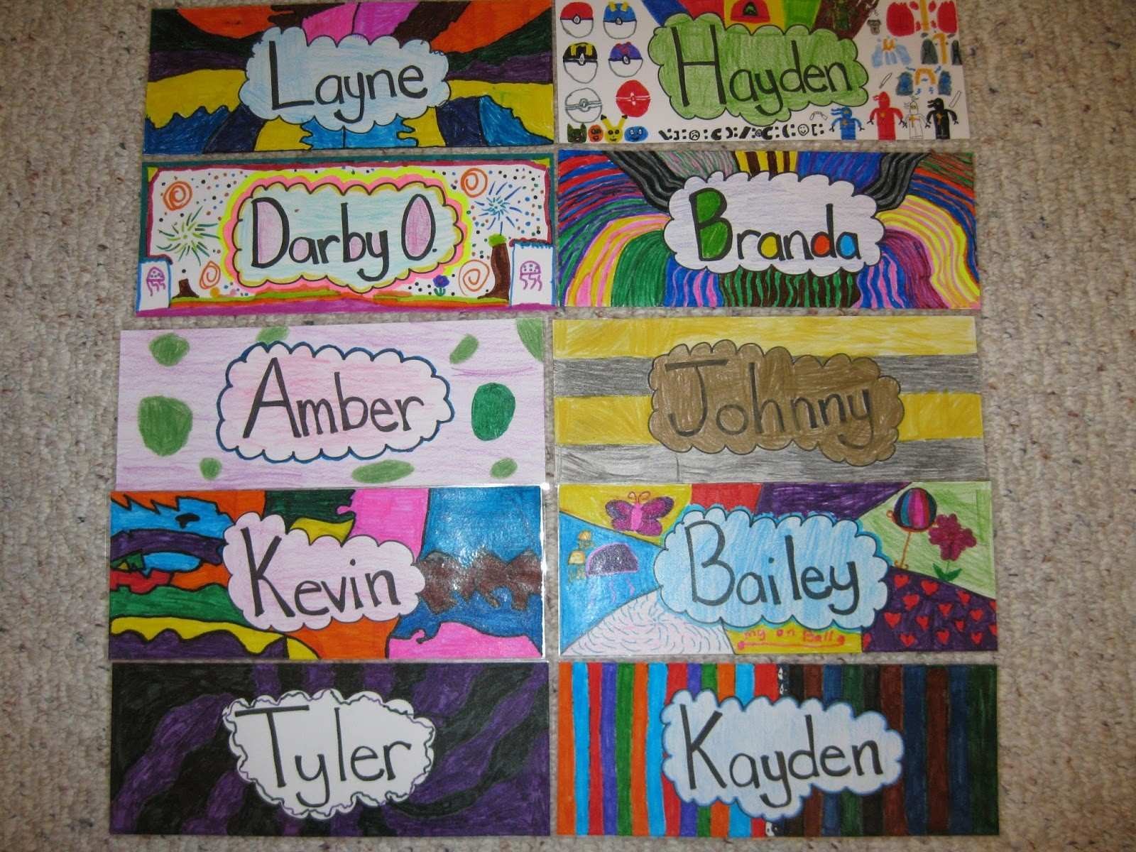 Unique Name Tag Ideas Carlynstudio us