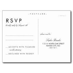 Rsvp Template Free Download from carlynstudio.us