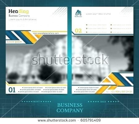 Double Sided Brochure Template Lovely Google Docs