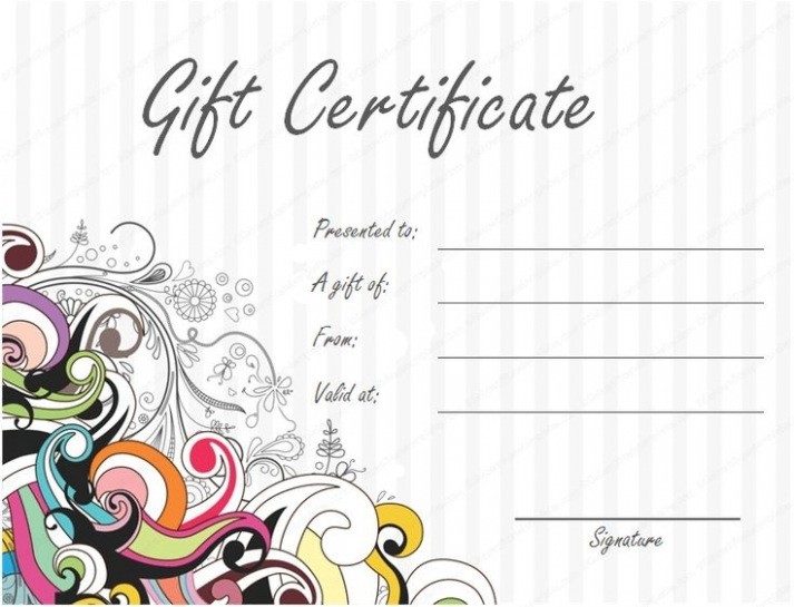 Download 20 Tattoo Gift Certificate Template Build Your Own