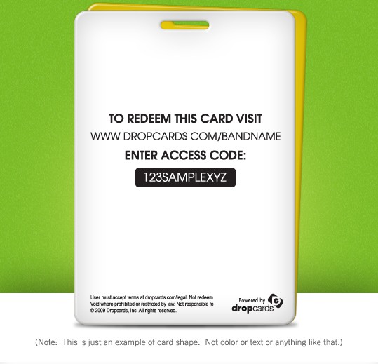 Download A Template Dropcards The Industry Leader In Custom Drop