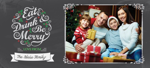 Download Free Photo Christmas Card Templates Photoshop Holiday