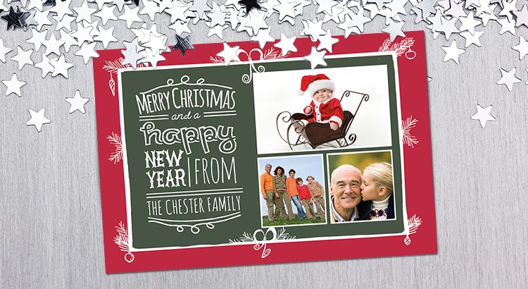 Download Free Photo Christmas Card Templates Photoshop