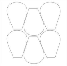 Download These Free Flower Petal Template Shapes And Create Your Own Paper
