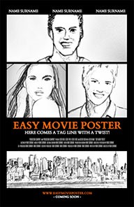 EASY MOVIE POSTER The Award Winning MAKER Comedy Movie Poster