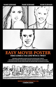 EASY MOVIE POSTER The Award Winning MAKER Comedy Movie Poster