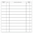 Editable Check Template Blank Word Personal 5 Table Checklist Free