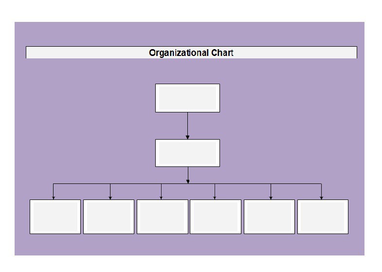 Editable Org Chart Template Organizational Charts For PowerPoint