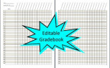 Editable Teacher Gradebook Printable FREE Lesson Plan Template Free Sheets For Teachers