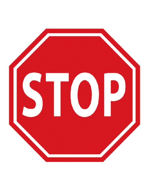 Education World Stop Traffic Sign Template Artsy