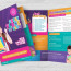 Elementary School Education Bi Fold Brochure Templates Creative Template