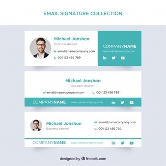 Email Signature Vectors Photos And PSD Files Free Download