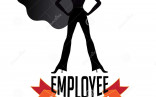 Employee Of The Month Female Isolated On White Stock Vector Free Download