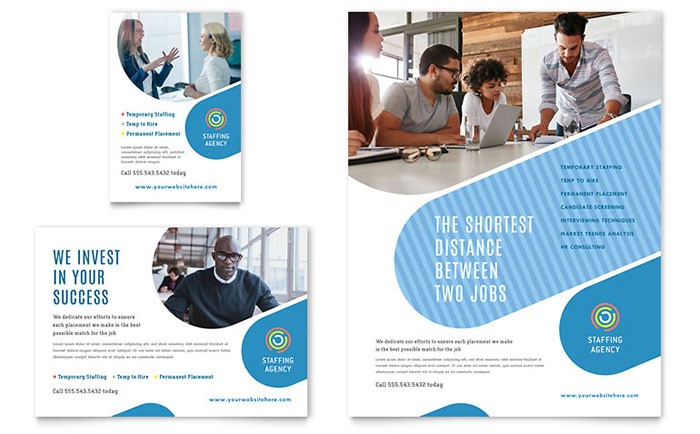 Employment Agency Flyer Ad Template Word Publisher Print Templates Free Download