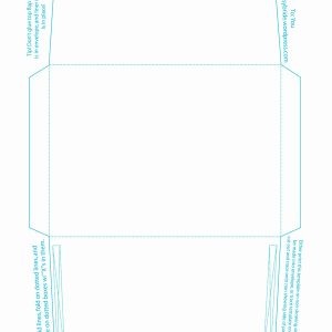 Envelope Design Template Word New A7
