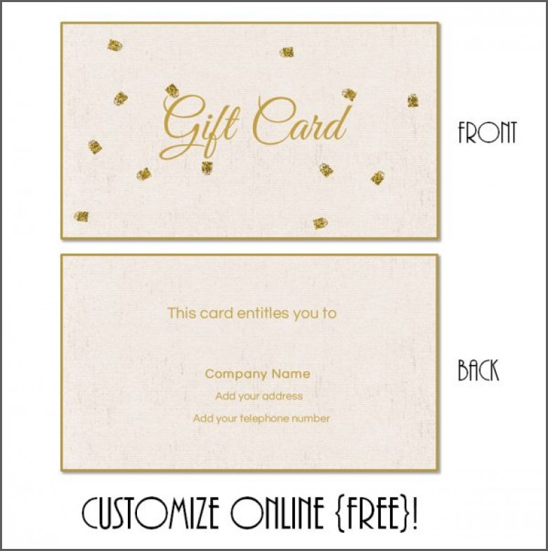Eyelash Extension Gift Certificate Template Example As An