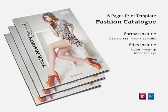 Fashion Brochure Template Templates Creative Market