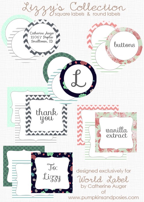 Favor Labels Food And Gift Tags Template Free
