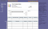 Fill Blank Invoice Template Utility Bill Free Download