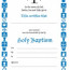 Fillable Baptism And Sponsor Certificates The Anglican Church Of Editable Cross Country