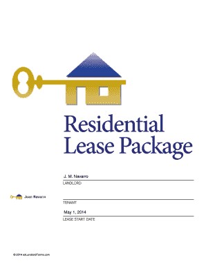 Fillable Online EzLandlordForms Residential Lease Agreement Shop