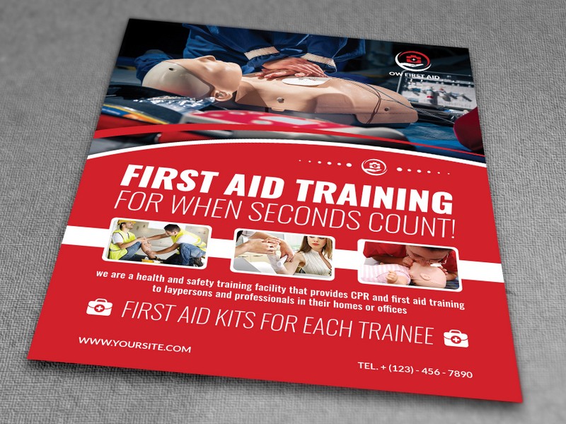 First Aid Flyer Template By OWPictures Dribbble
