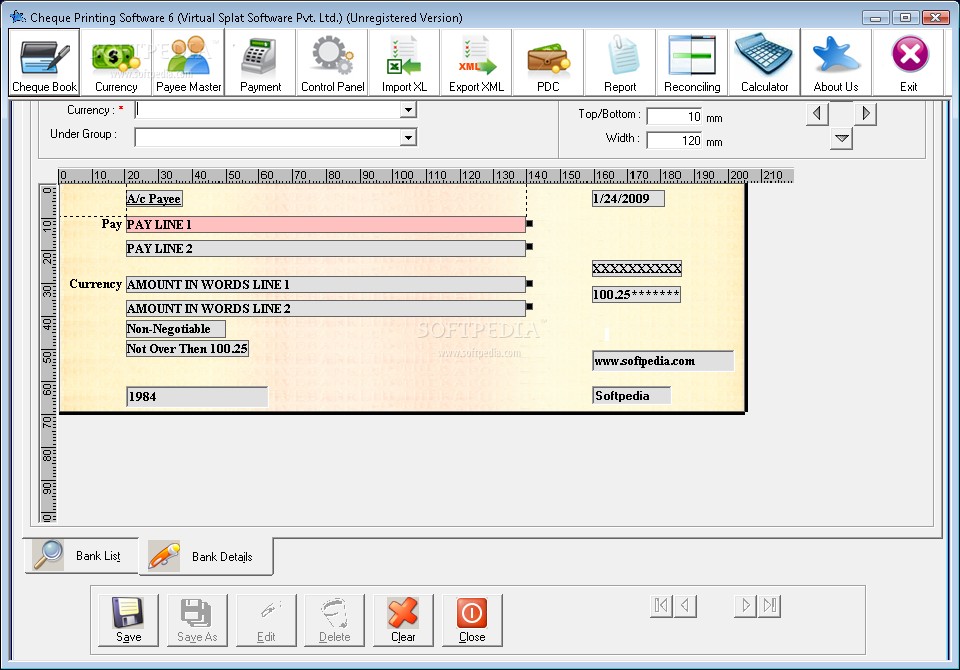 For Free Work Version Download Cheque Printing Software 6 From