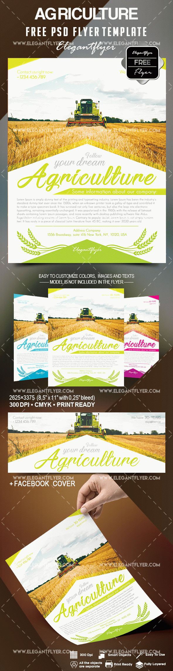 Free Agriculture Flyer Templates On