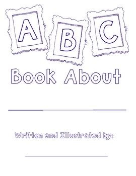FREE Alphabet Book Template ABC BOOK TEMPLATES Pinterest Free Abc